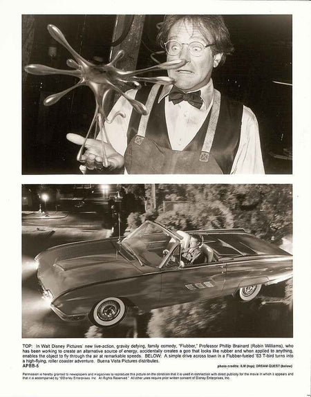DISNEY'S FLUBBER 1997 Original Press Photo 8x10 F-5 Robin Williams - Joe's Geek VLT