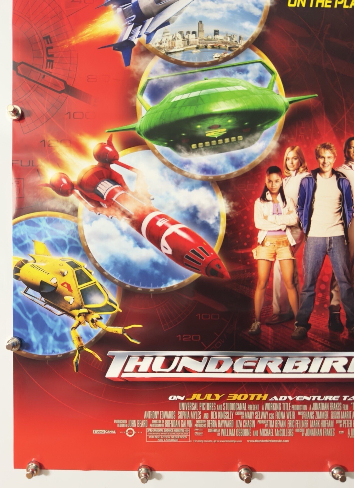 Thunderbirds - Original Movie Poster - 2004 - Rolled DS