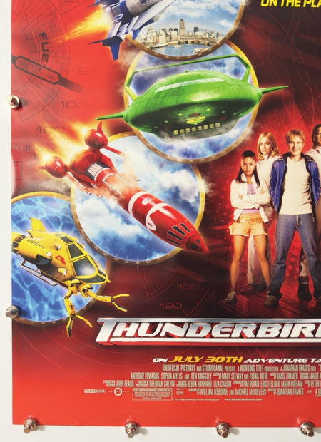Thunderbirds - Original Movie Poster - 2004 - Rolled DS
