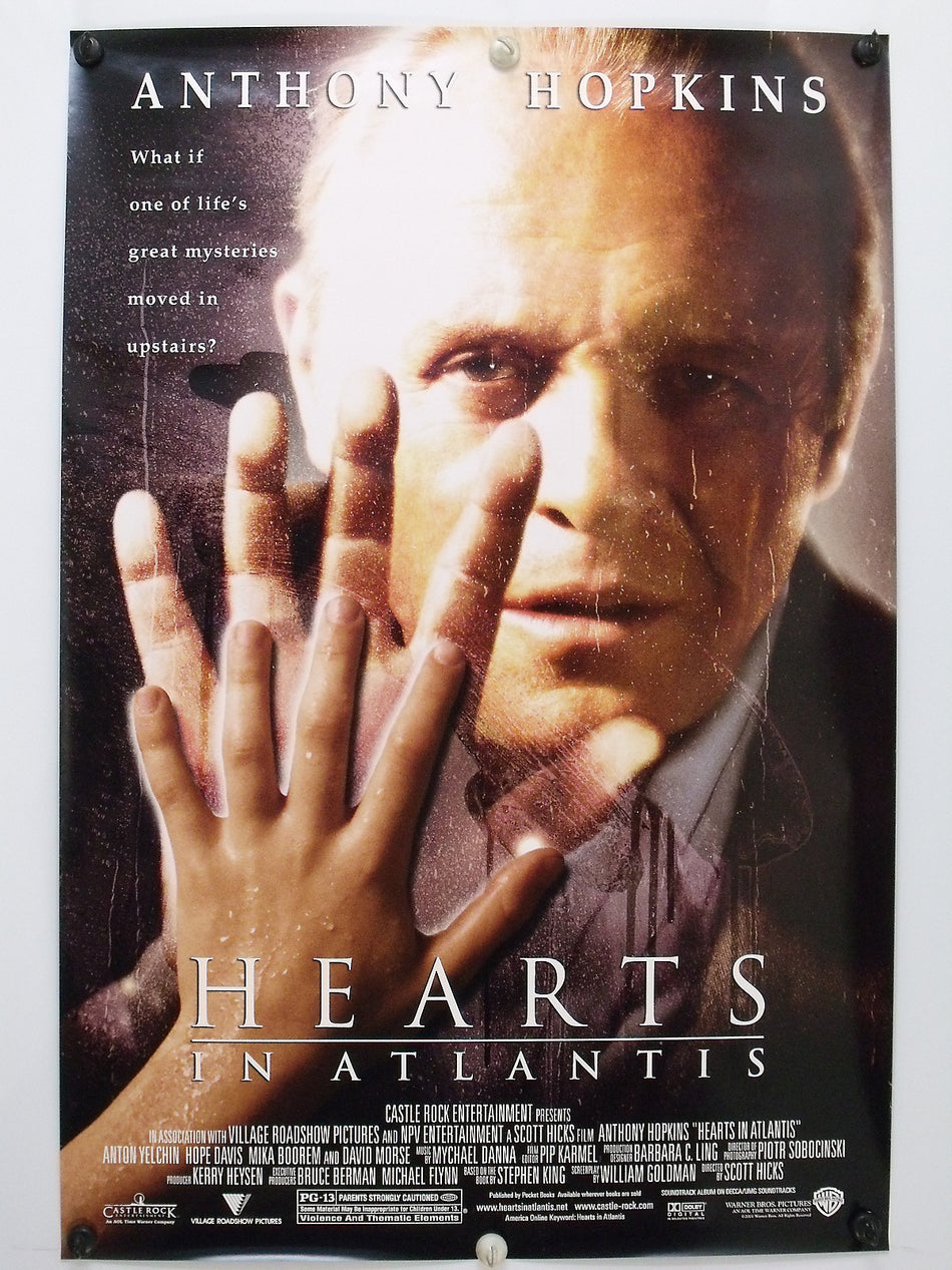 HEARTS IN ATLANTIS 2001 Original Movie Poster 27x40 DS Rolled Anthony Hopkins - Joe's Geek VLT