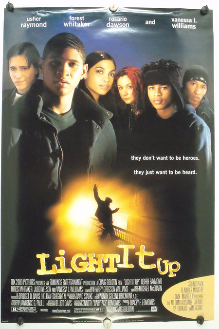 LIGHT IT UP 1999 Original Movie Poster 27x40 DS Rolled Style A Usher - Joe's Geek VLT