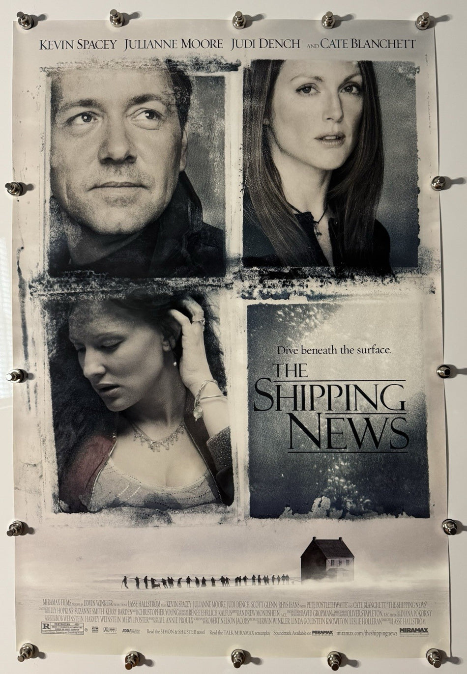 THE SHIPPING NEWS 2001 Original Movie Poster 27x40 DS Rolled Kevin Spacey