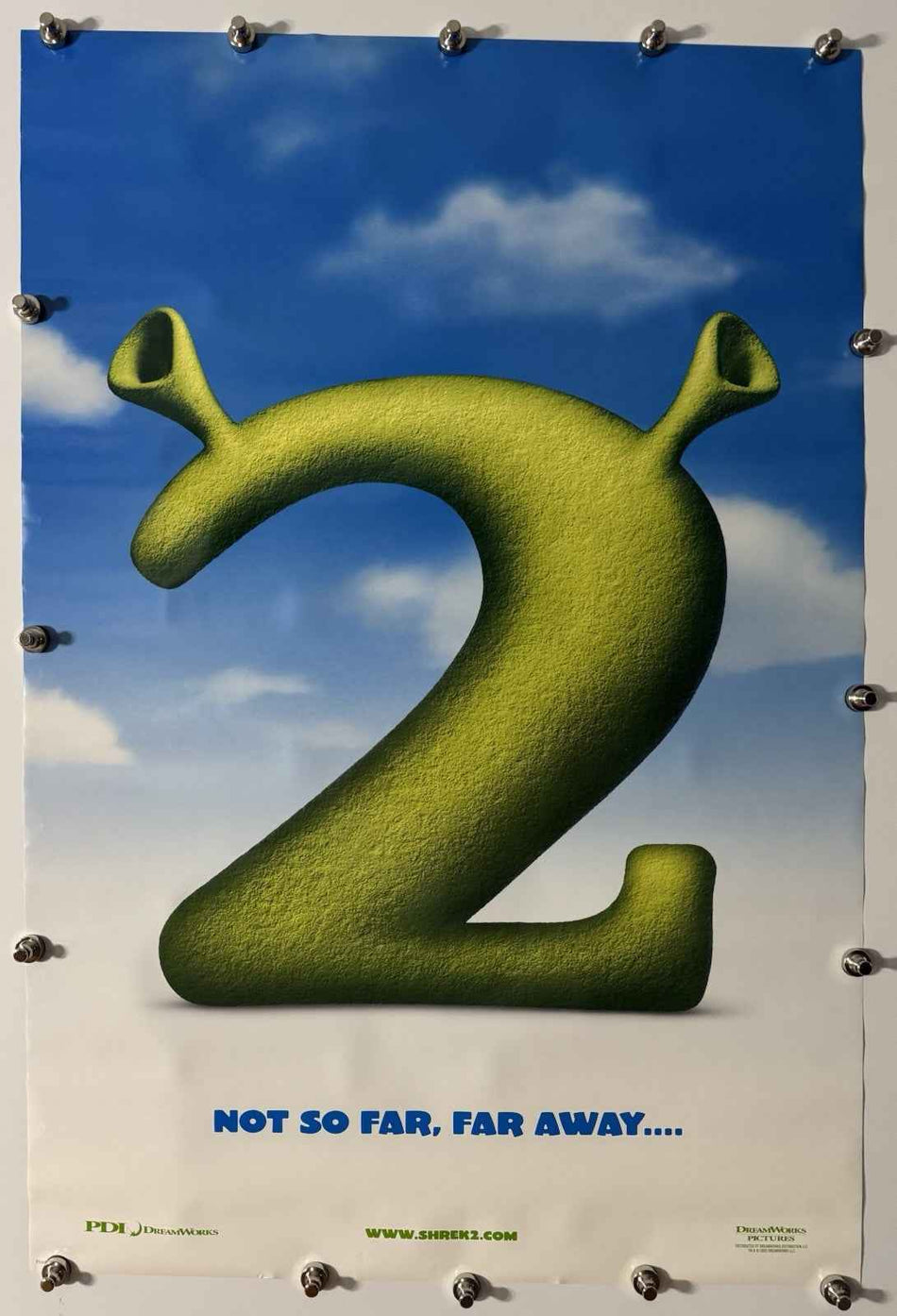 SHREK 2 2004 Original Movie Poster 27x40 DS Rolled Mike Myers Style B - Joe's Geek VLT