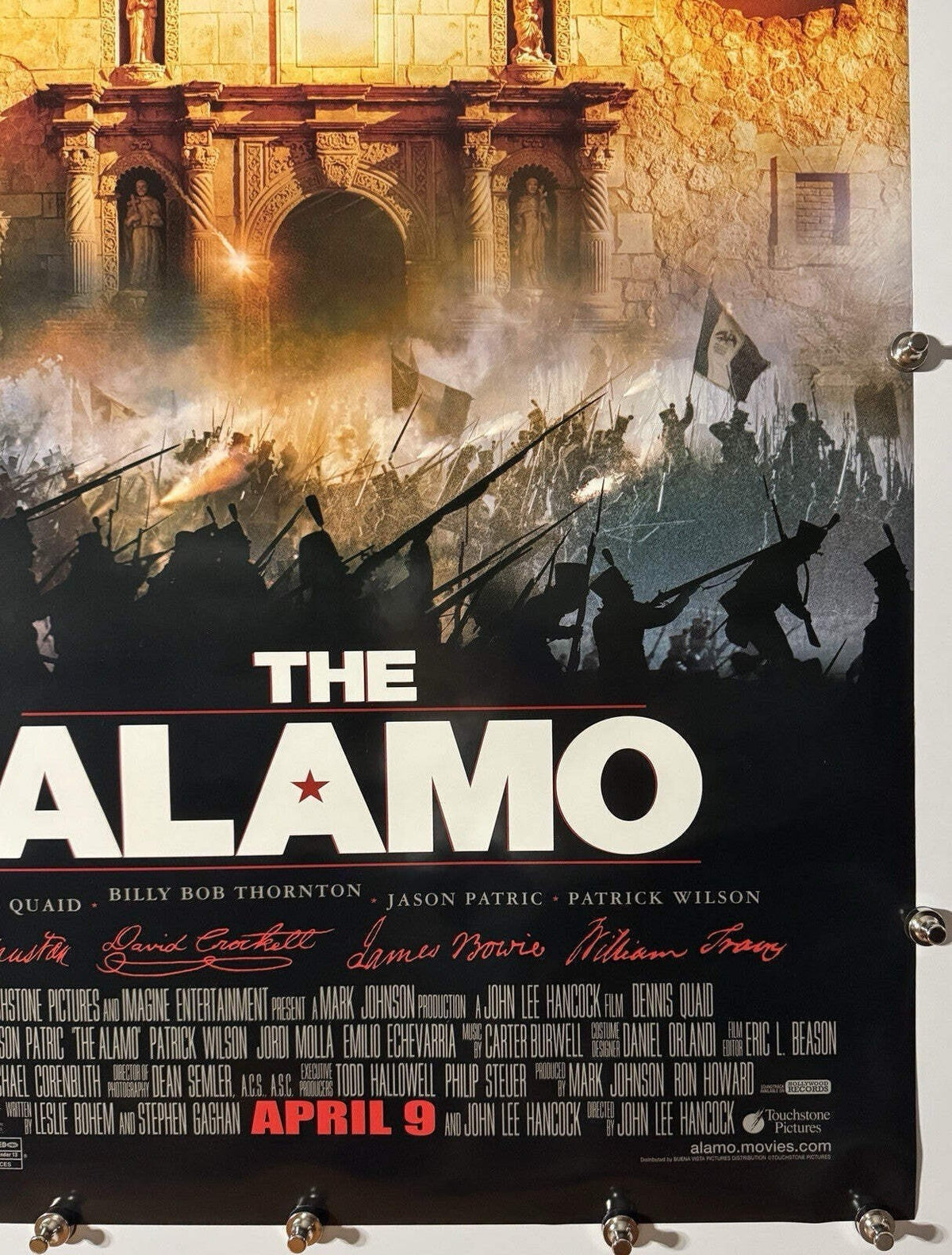 Alamo - Original Movie Poster - 2004 -Rolled DS