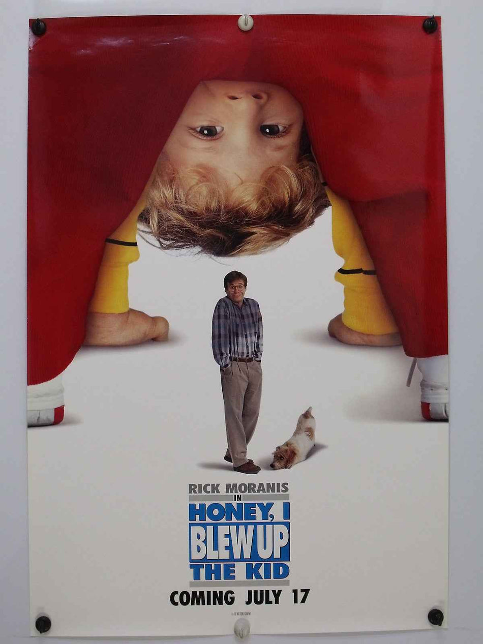 HONEY I BLEW UP THE KID 1992 Original Movie Poster 27x40 DS Rolled Thru Legs Rick Moranis - Joe's Geek VLT
