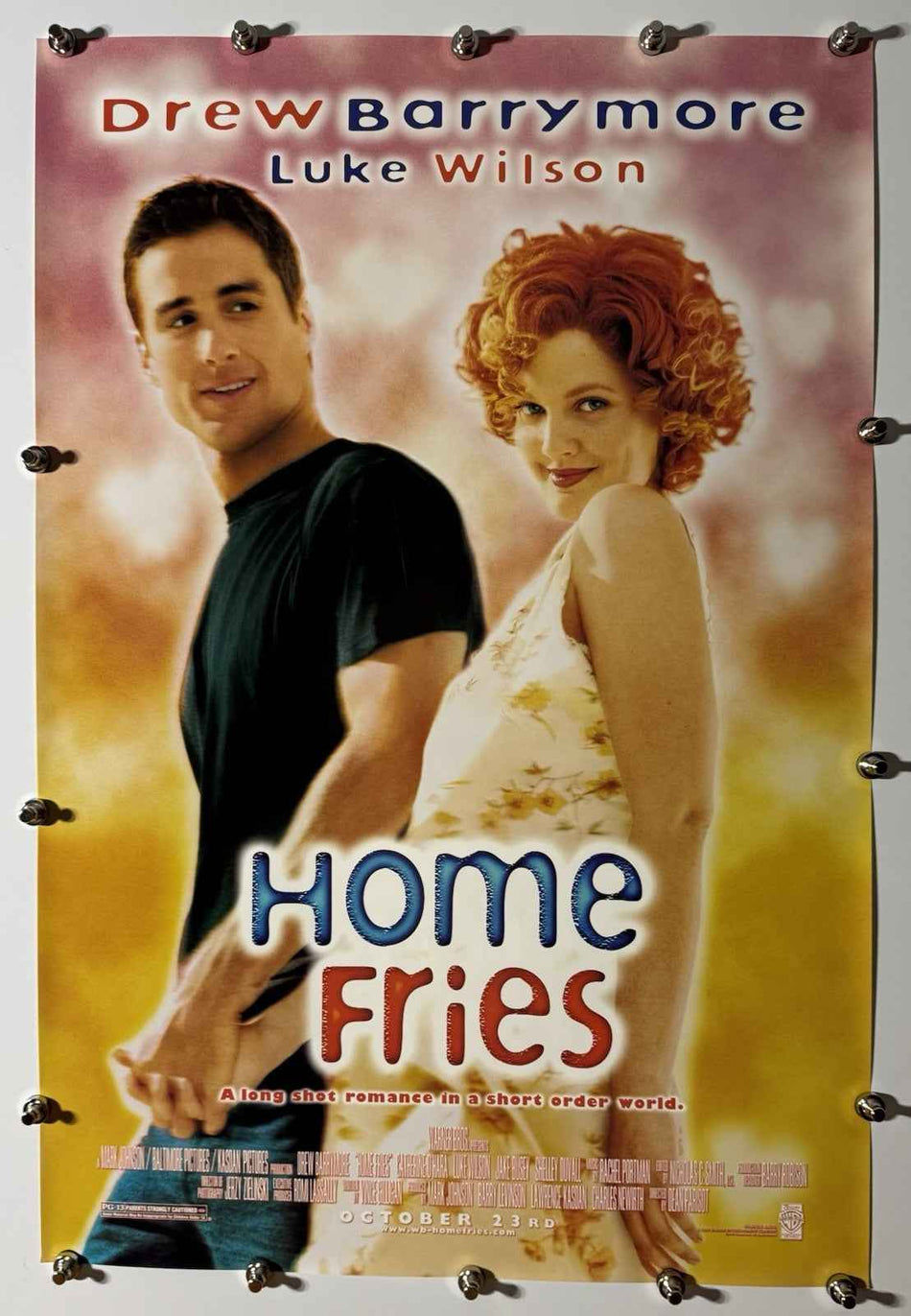 HOME FRIES 1998 Original Movie Poster 27x40 SS Rolled Drew Barrymore - Joe's Geek VLT