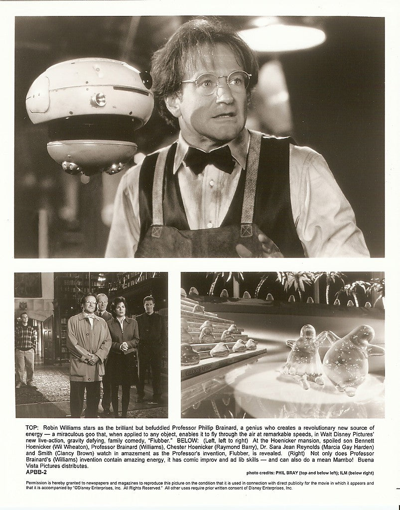 FLUBBER 1997 Original Press Photo 8x10 Robin Williams