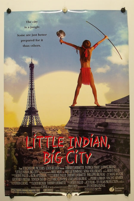 LITTLE INDIAN, BIG CITY 1994 Original Movie Poster 27x40 DS Rolled Thierry Lhermitte - Joe's Geek VLT