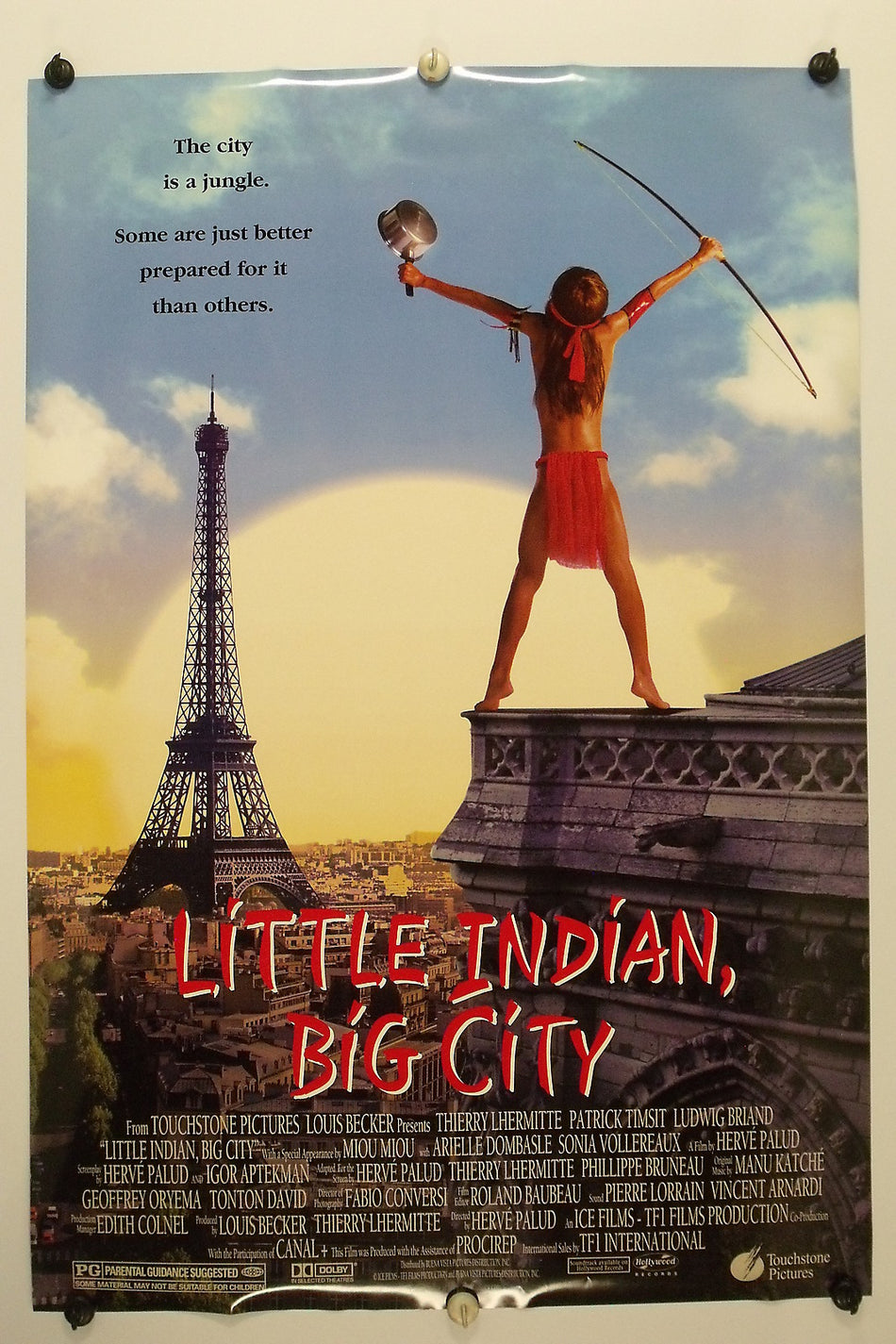 LITTLE INDIAN, BIG CITY 1994 Original Movie Poster 27x40 DS Rolled Thierry Lhermitte - Joe's Geek VLT