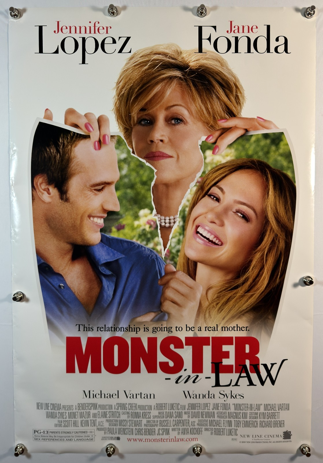 Monster In-Law (2005) - Original Movie Poster - 27 x 40 -Rolled DS