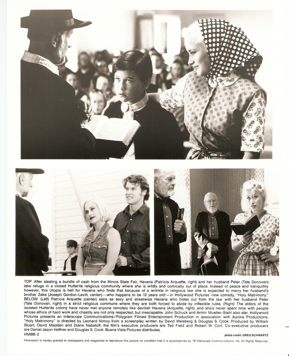 HOLY MATRIMONY 1994 Original Movie Still 8x10 HMBB-2 Patricia Arquette Tate Donovan - Joe's Geek VLT