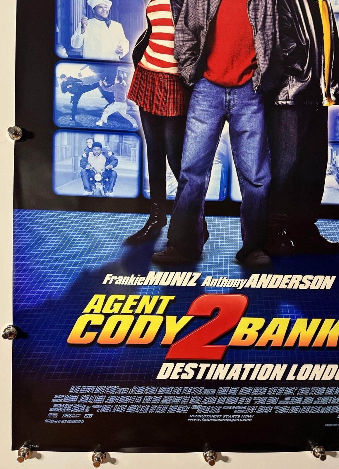 Agent Cody Banks 2: Destination London - Original Movie Poster - Rolled DS
