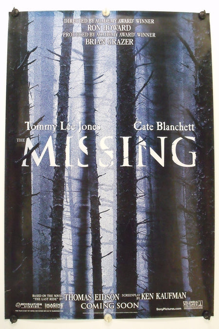 THE MISSING 2003 Original Movie Poster 27x40 DS Rolled Style A Tommy Lee Jones - Joe's Geek VLT