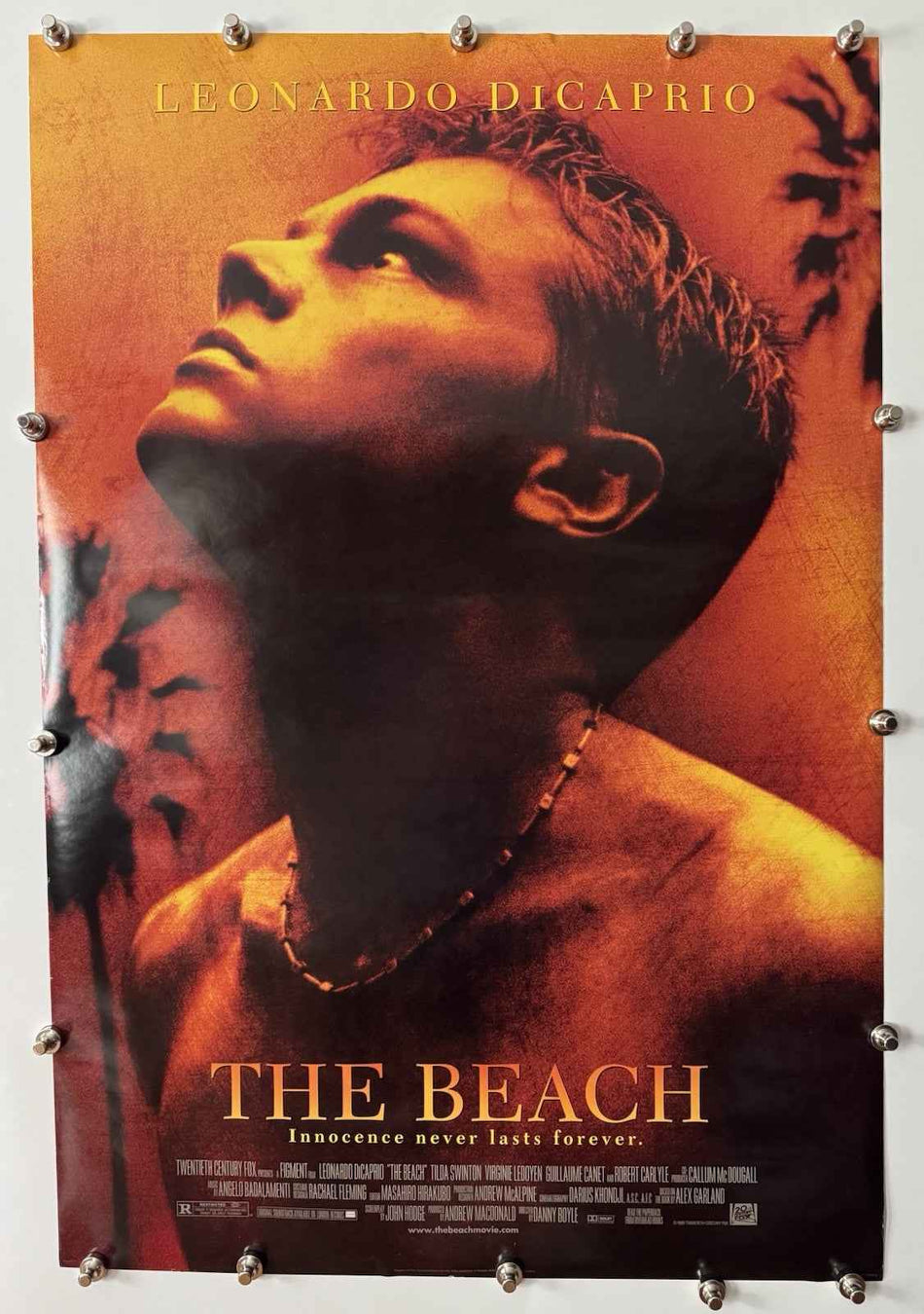 THE BEACH 2000 Original Movie Poster 27x40 DS Rolled Leonardo DiCaprio - Joe's Geek VLT
