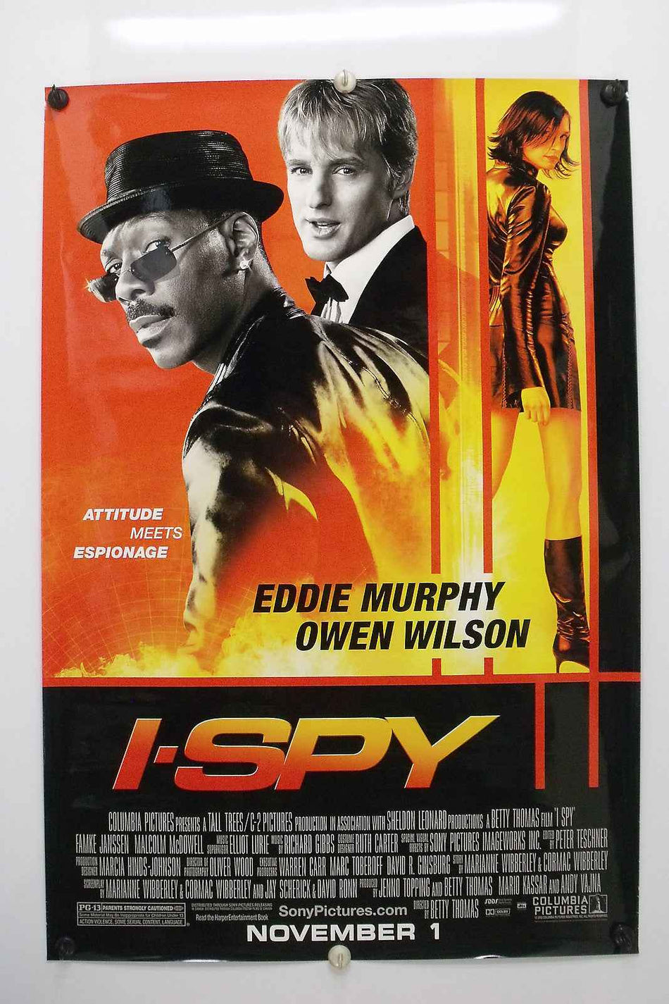 I SPY 2002 Original Movie Poster 27x40 DS Rolled Eddie Murphy
