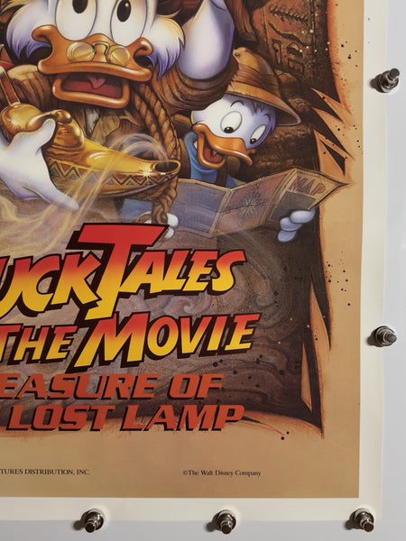 DuckTales the Movie - Original Movie Poster - 1990 - Rolled DS