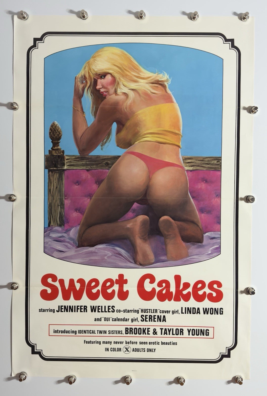 Sweet Cakes - Original Movie Poster - 1976 - Rolled SS