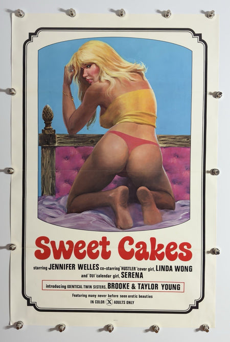 Sweet Cakes - Original Movie Poster - 1976 - Rolled SS