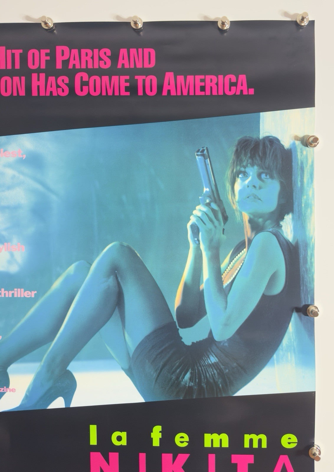 La Femme Nikita - Original Movie Poster - 1990 - Rolled SS