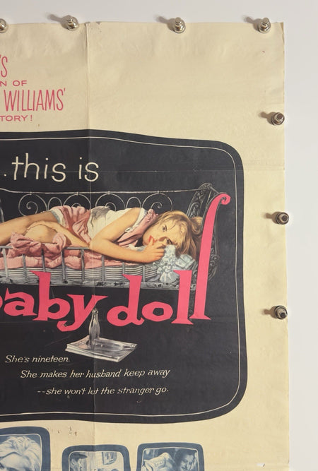 Baby Doll - Original Movie Poster - 1956 - Rolled SS