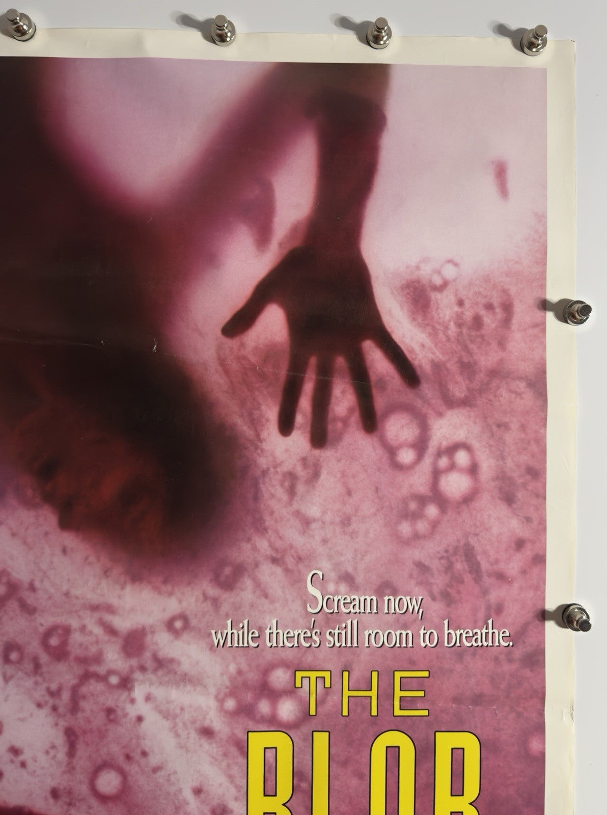 The Blob - Original Movie Poster - 1988 - Rolled SS