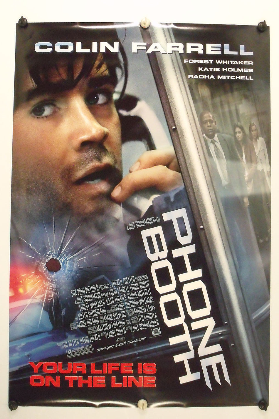PHONE BOOTH 2003 Original Movie Poster 27x40 DS Rolled Colin Farrell - Joe's Geek VLT