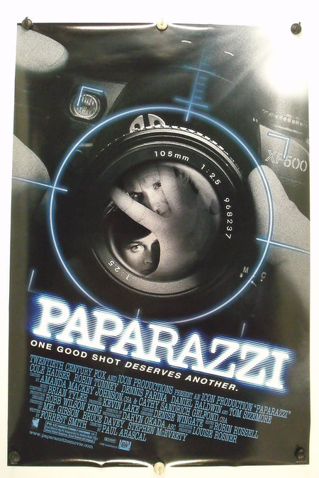 PAPARAZZI 2004 Original Movie Poster 27x40 DS Rolled Cole Hauser - Joe's Geek VLT