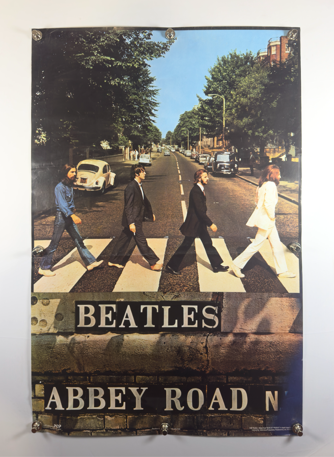 Beatles Abbey Road (1969) - Commerical Music Promo Poster - 27 x 40 - Rolled SS