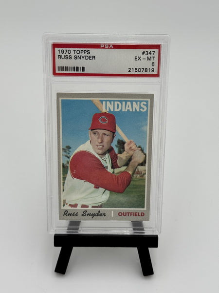 1970 Topps - Russ Snyder #347