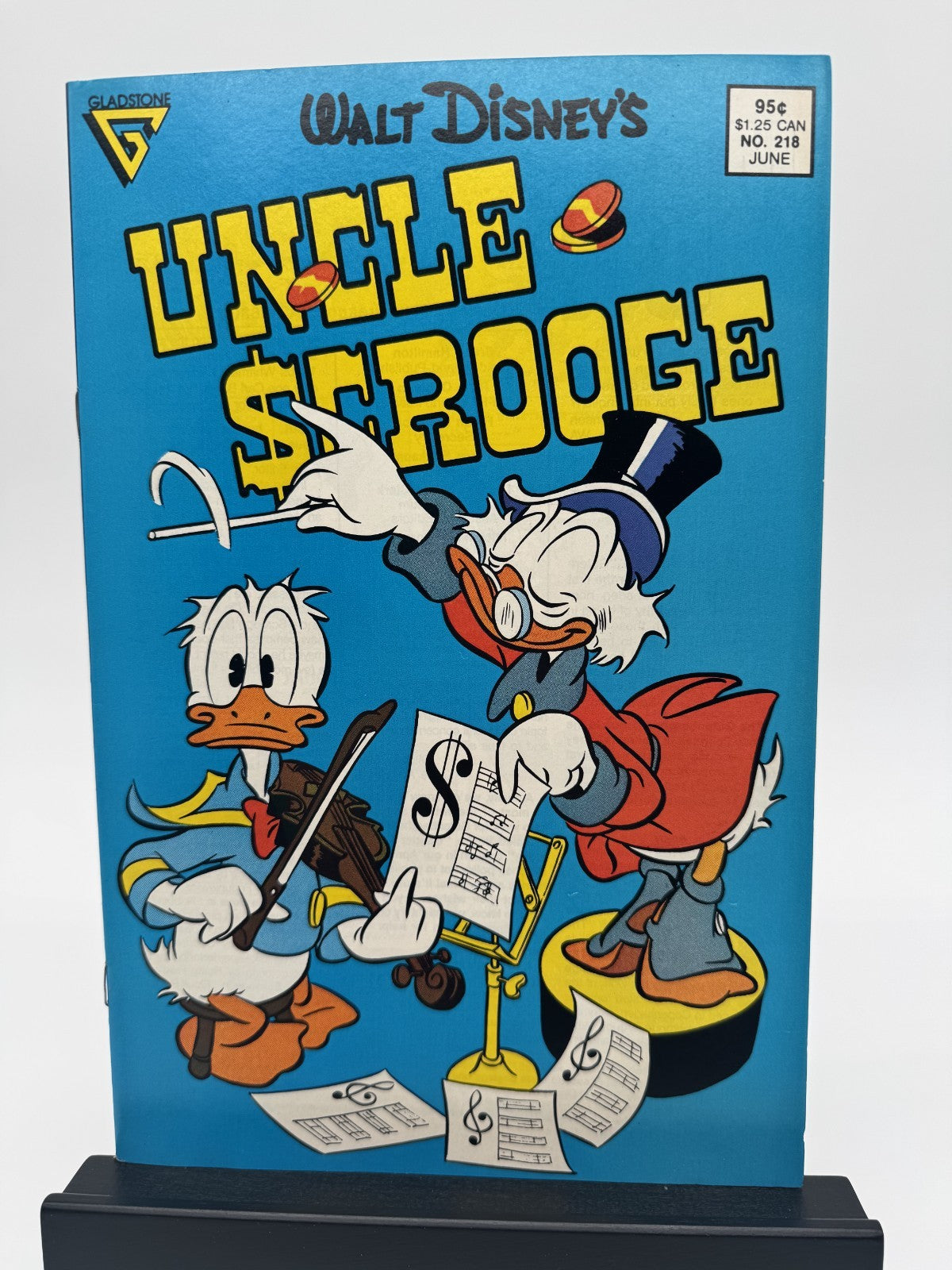 Walt Disney’s Uncle Scrooge #218 — Gladstone — June 1987