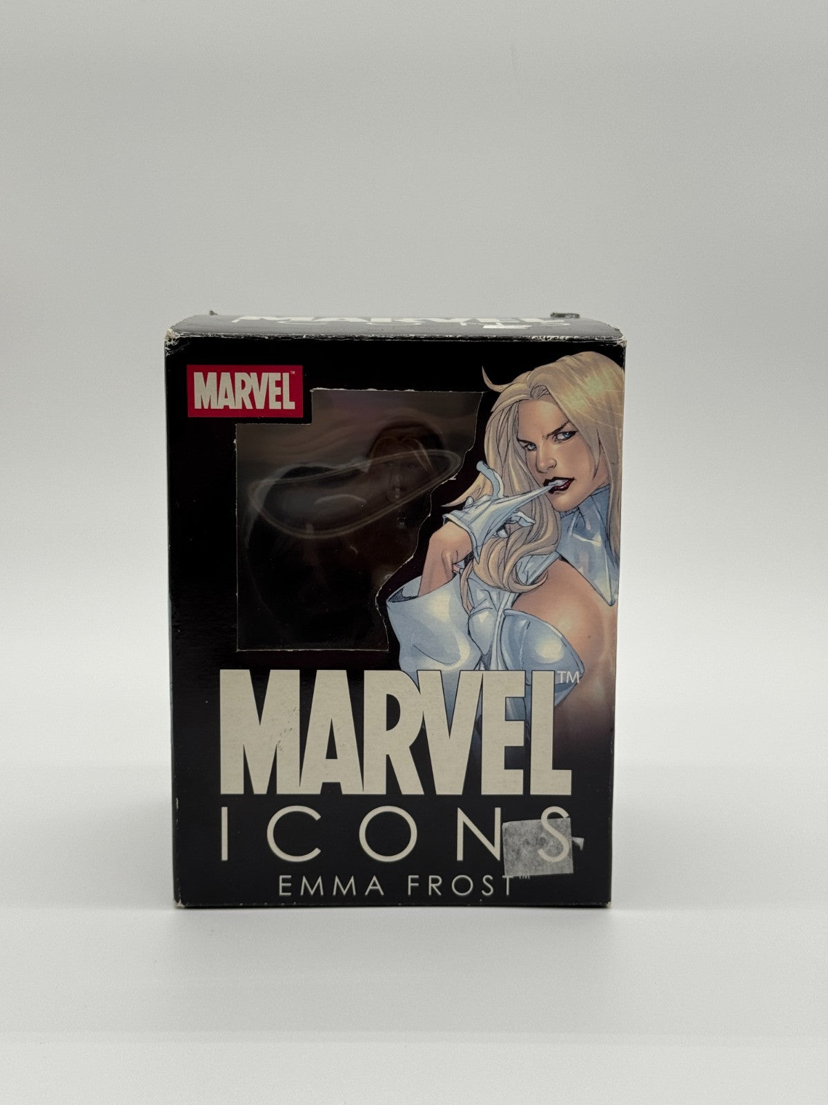 MARVEL ICONS DIAMOND EMMA FROST BUST DIAMOND SELECT LIMITED 2000 PIECES OPEN-BOX