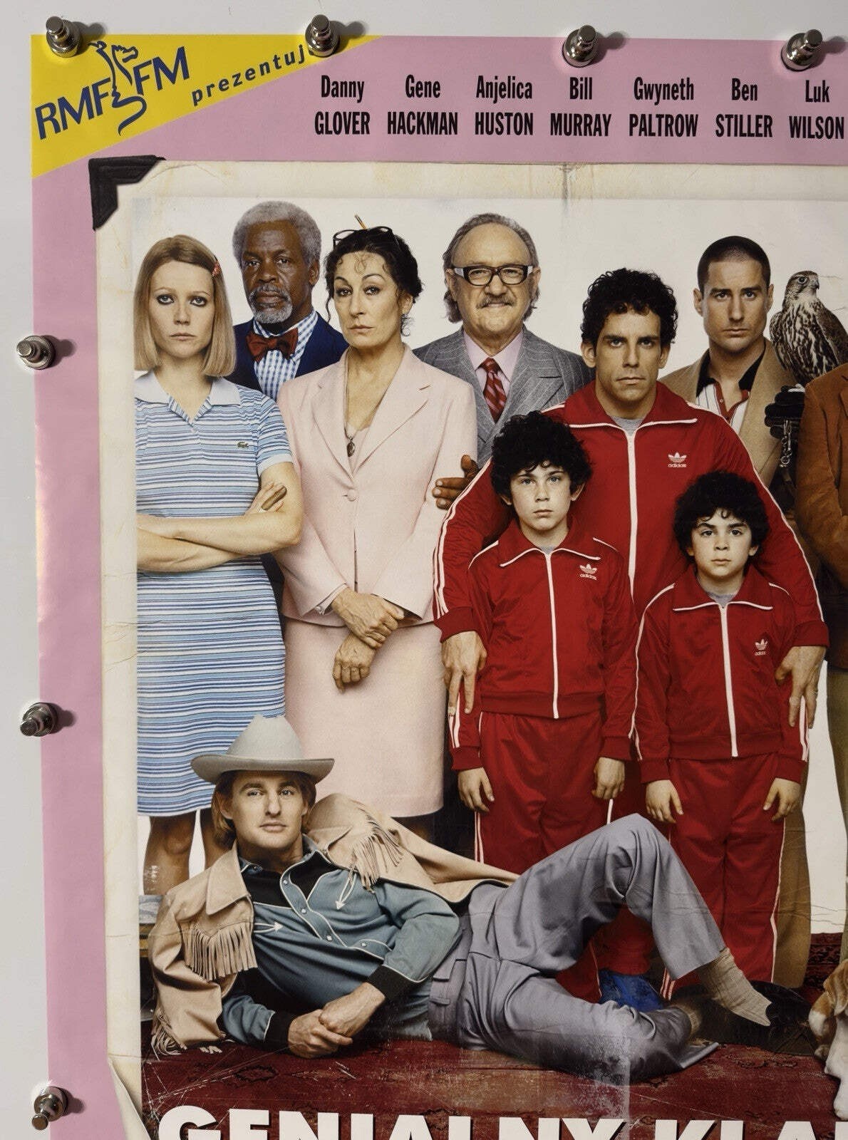 Royal Tenenbaums - Original Movie Poster - 2001 - Rolled SS