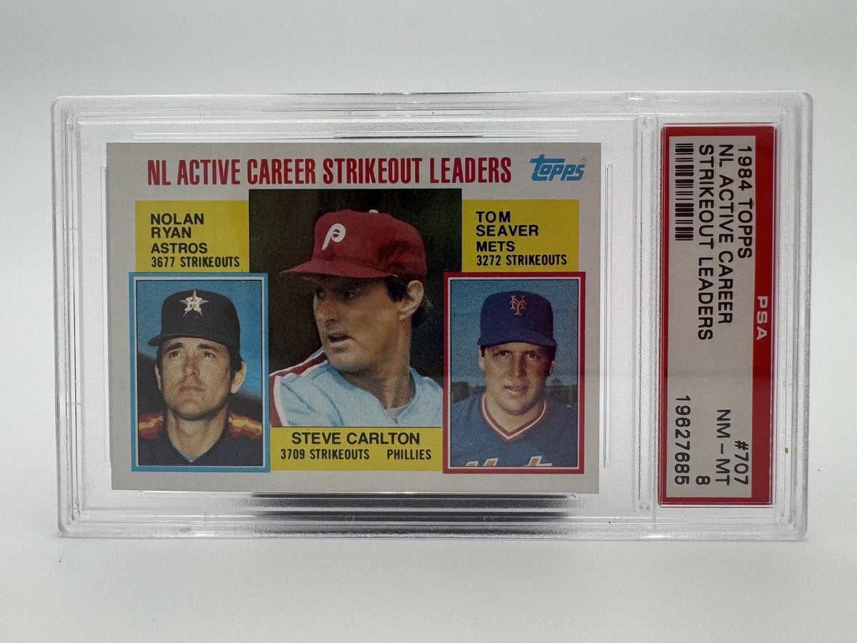 1984 Topps - Career Leaders Nolan Ryan, Steve Carlton, Tom Seaver #707