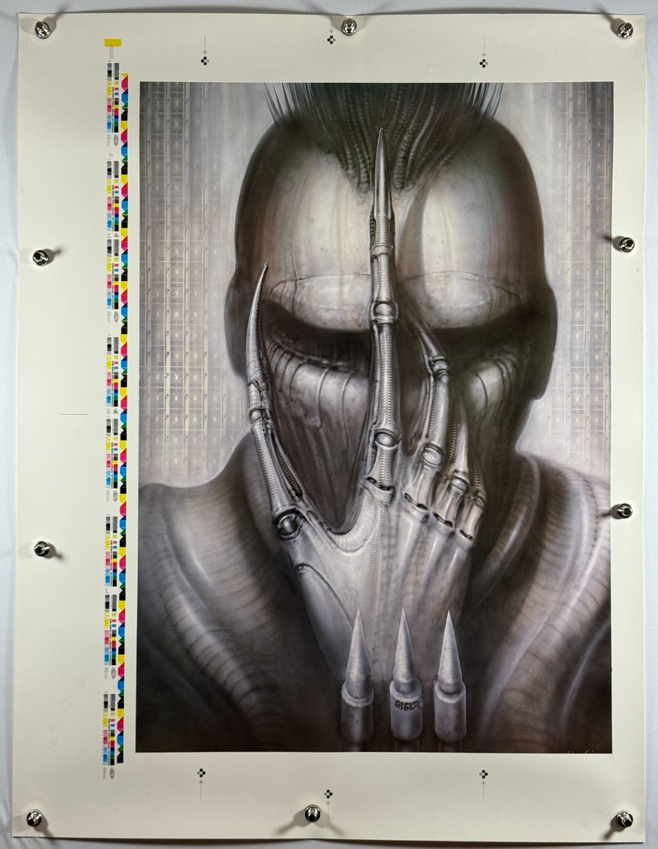 H.R. Giger “Future-Kill” Magic Shadows (1984) Oversized Printer’s Proof
