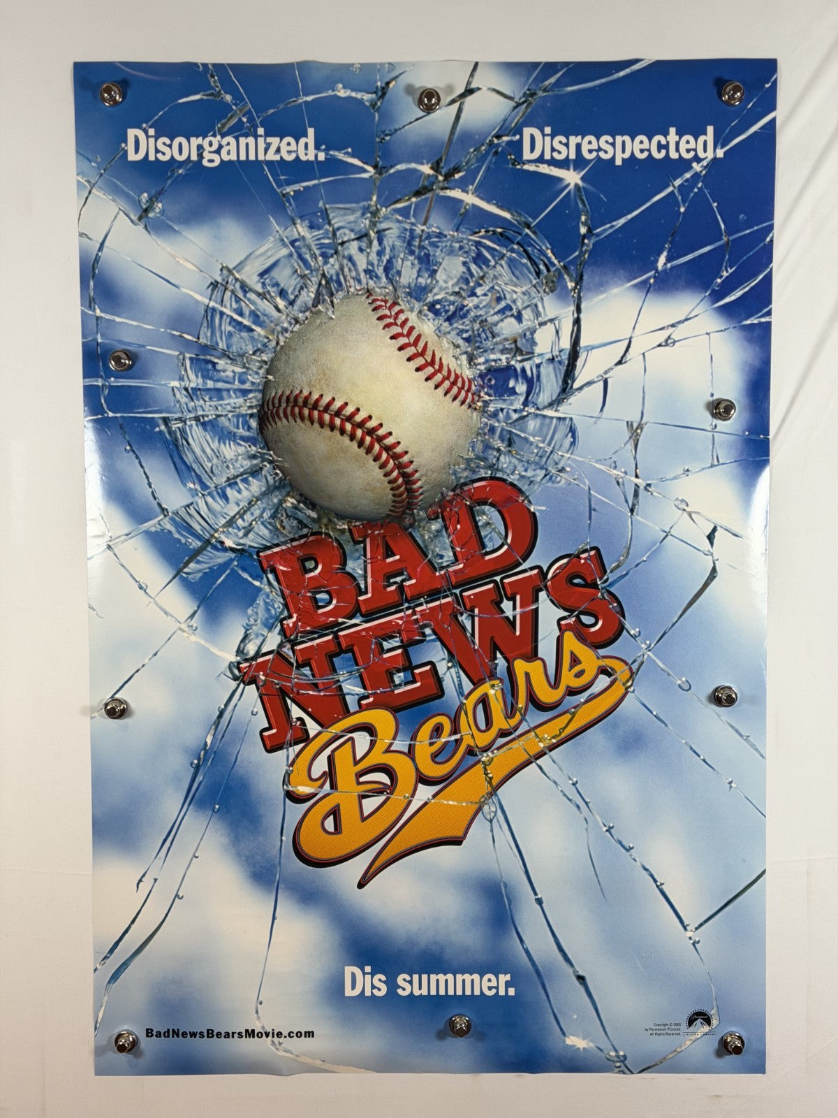 Bad News Bears (2005) - Original Movie Poster - 27 x 40 - Rolled DS