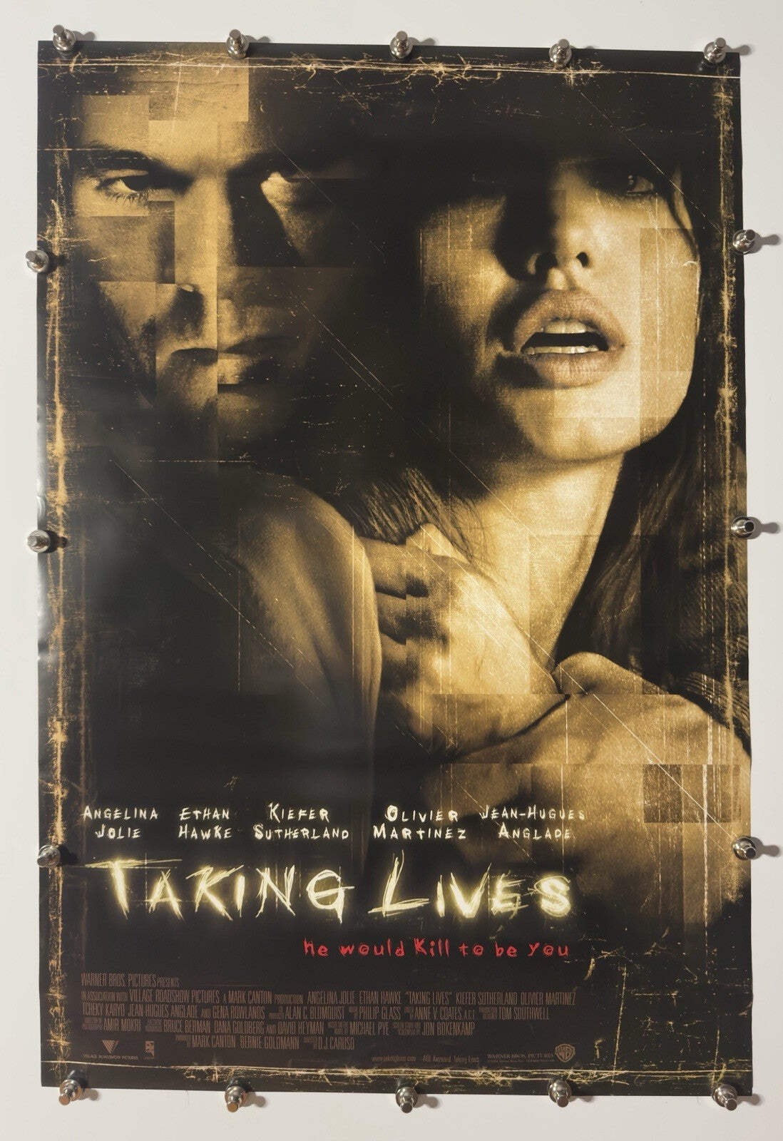 Taking Lives (B) - Original Movie Poster - 2004 - Rolled DS