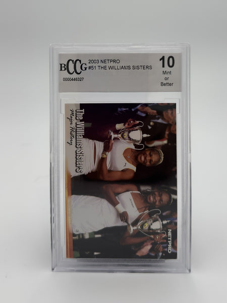 2003 NetPro - Serena Williams, Venus Williams #51 (RC)