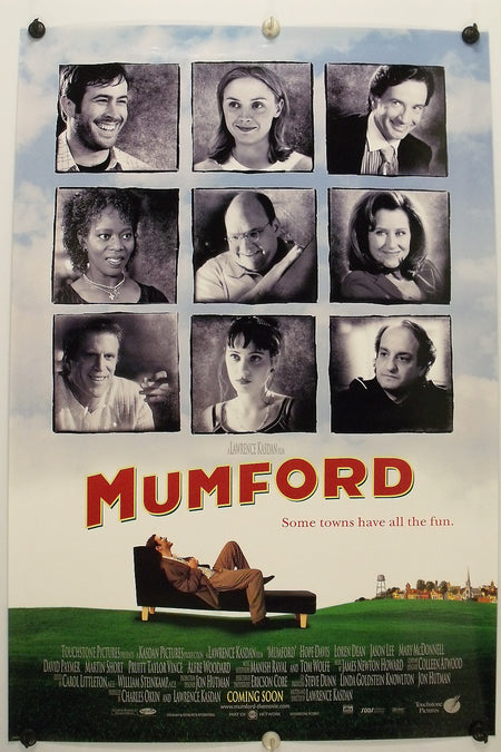 MUMFORD 1999 Original Movie Poster 27x40 DS Rolled Loren Dean - Joe's Geek VLT