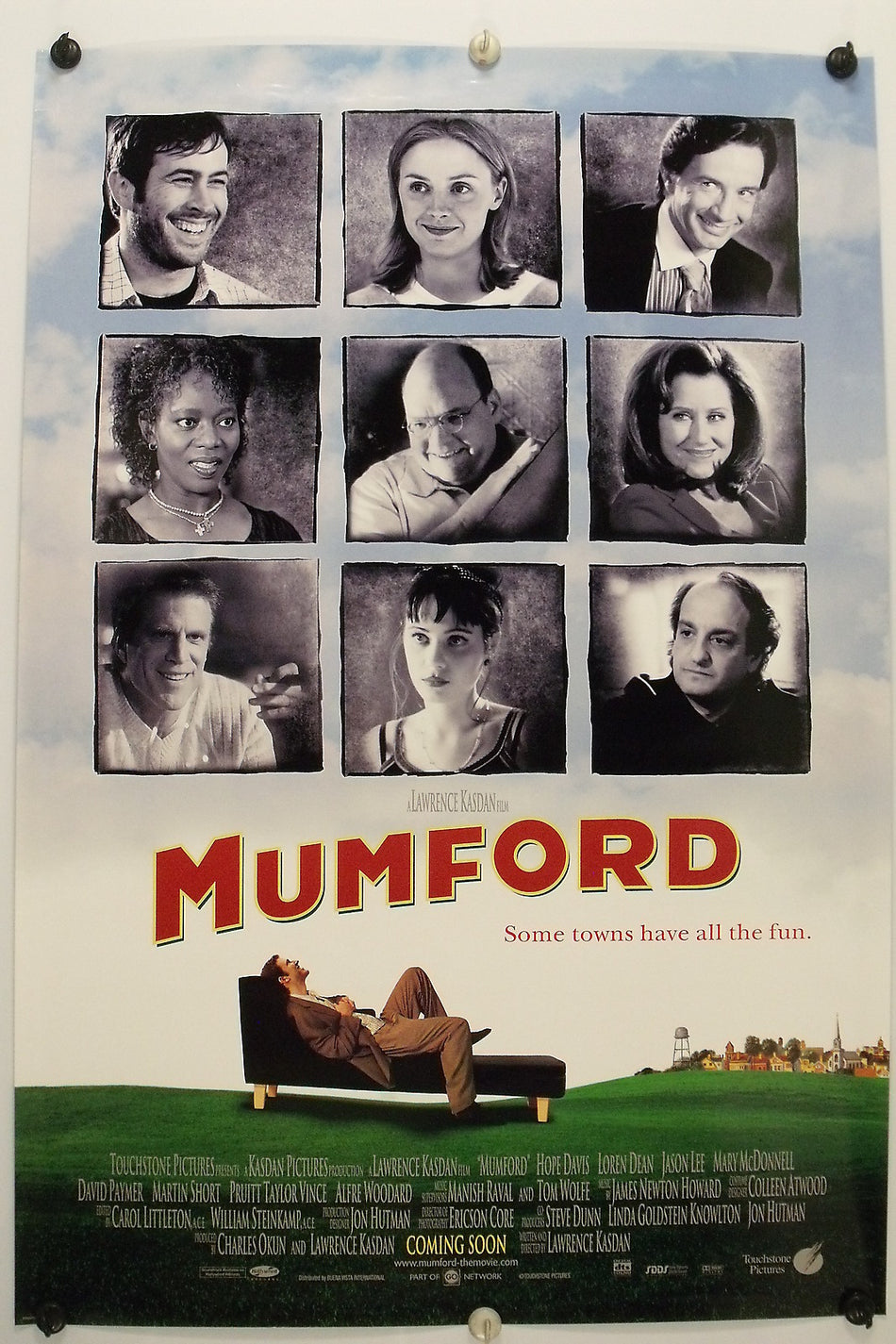 MUMFORD 1999 Original Movie Poster 27x40 DS Rolled Loren Dean - Joe's Geek VLT