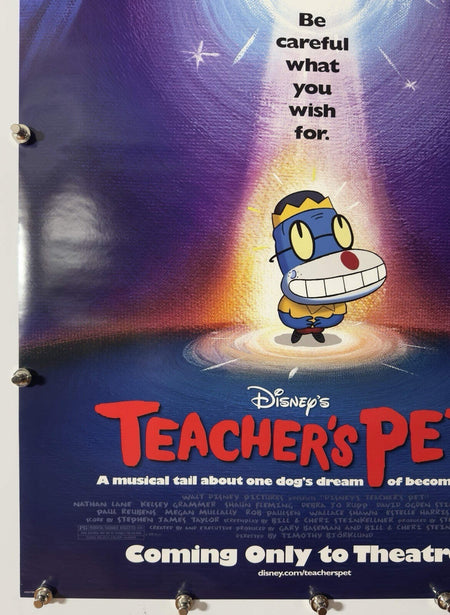 Teacher's Pet - Original Movie Poster - 2004 - Rolled DS