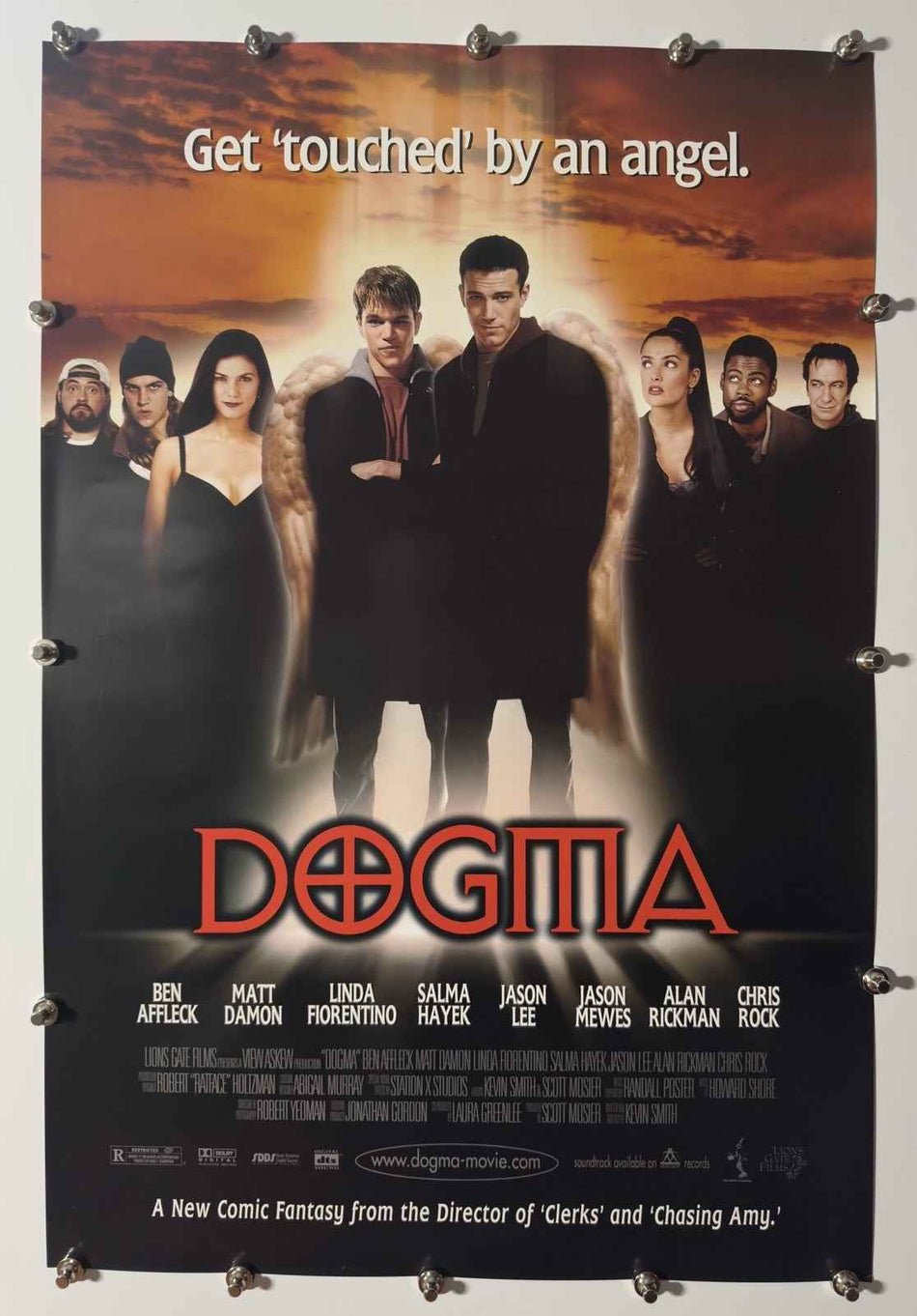 DOGMA 1999 Original Movie Poster 27x40 SS Rolled Ben Affleck