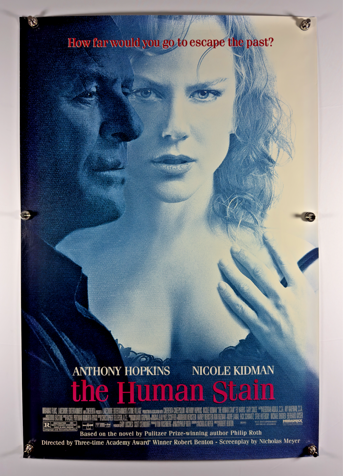 The Human Stain (2003) - Original Movie Poster - 27 x 40 - Rolled SS