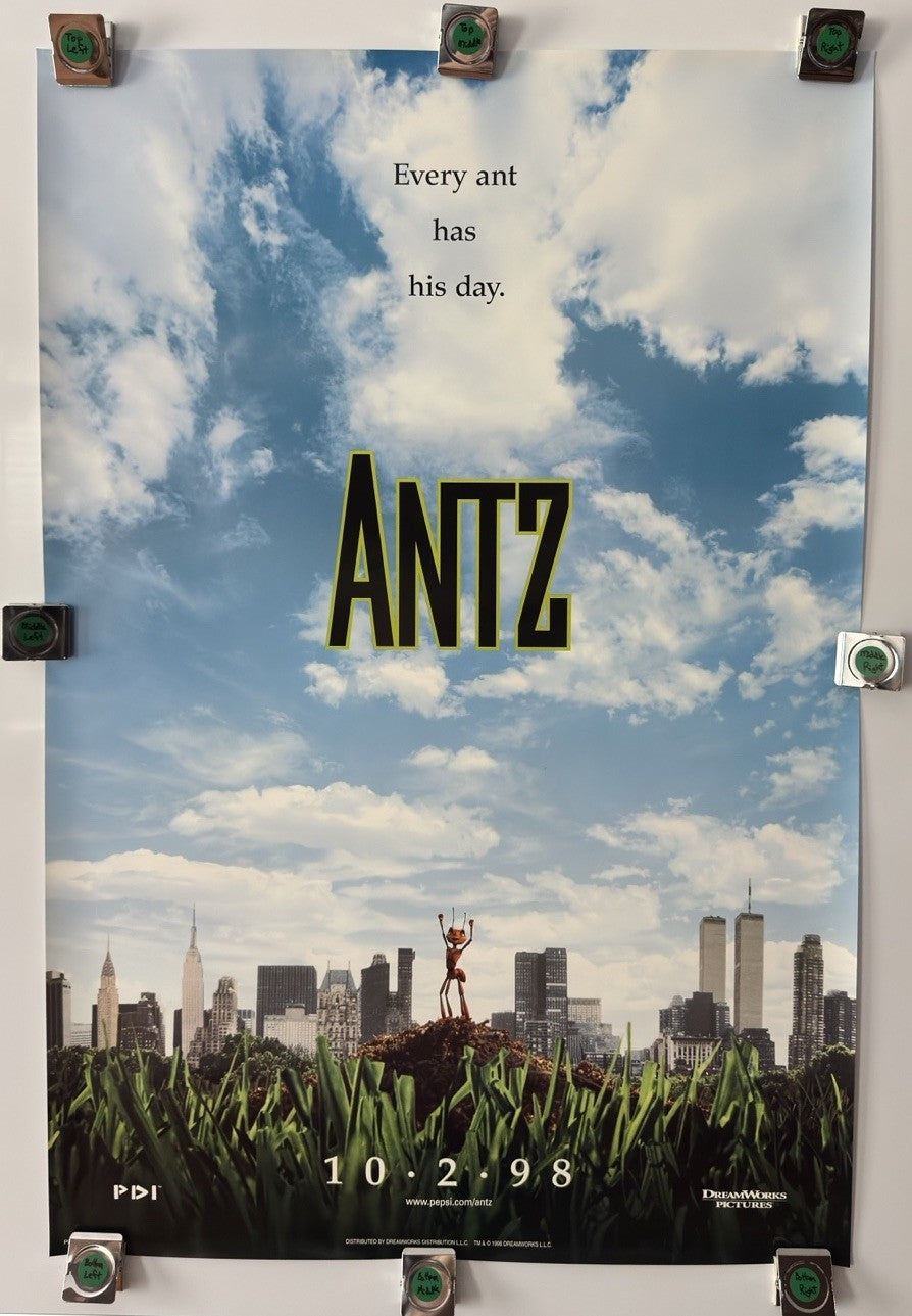 ANTZ 1998 Original Movie Poster 27x40 SS Rolled Woody Allen