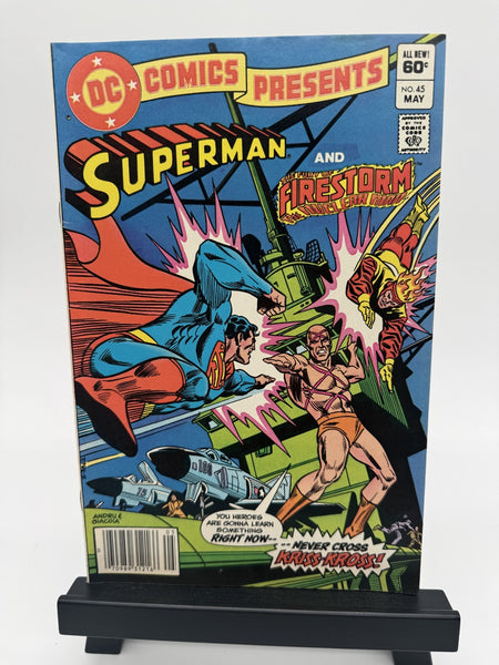 DC Comics Presents #45 — May 1982 — Superman & Firestorm — Bronze Age DC