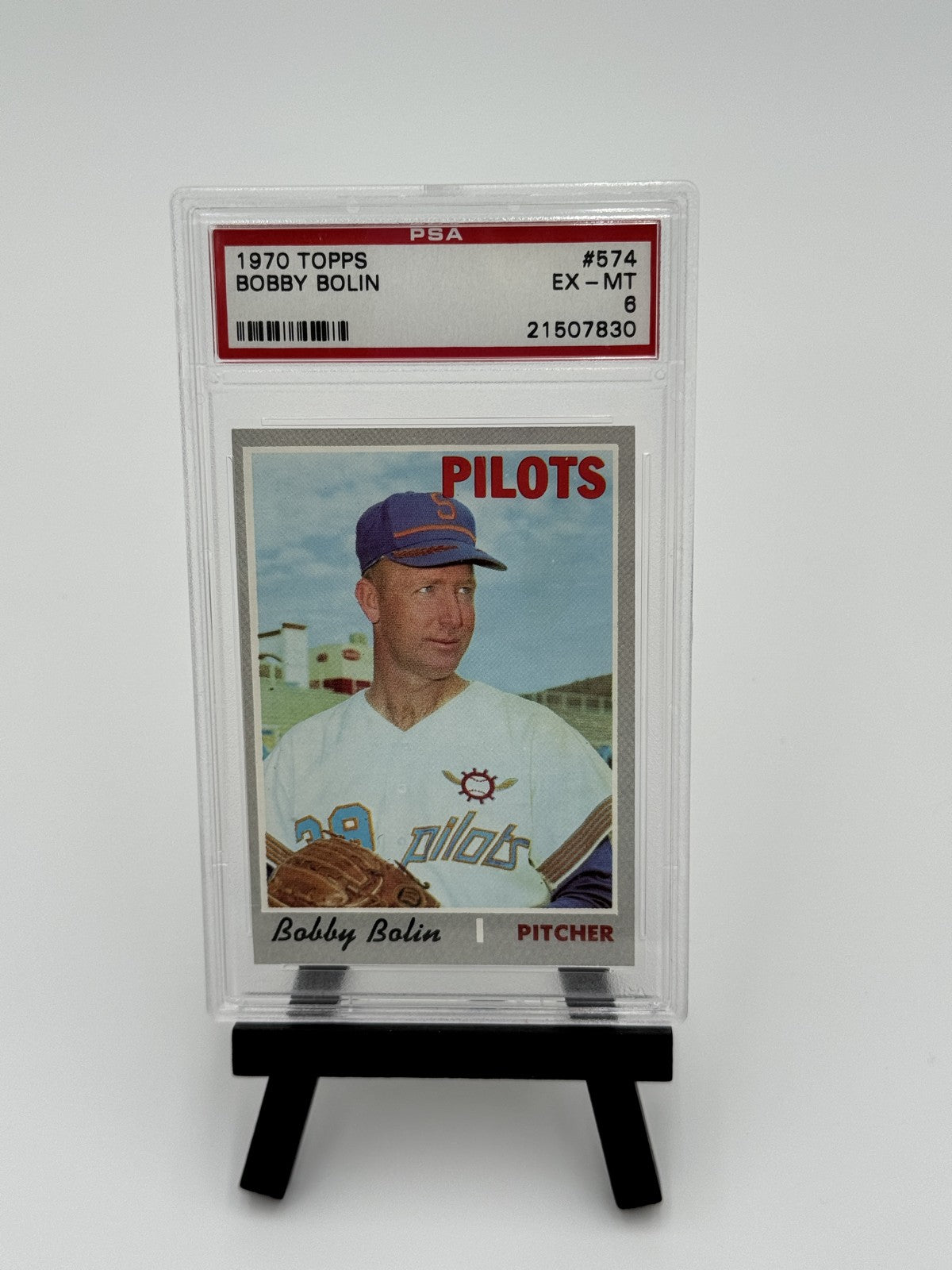 1970 Topps - Bob Bolin #574