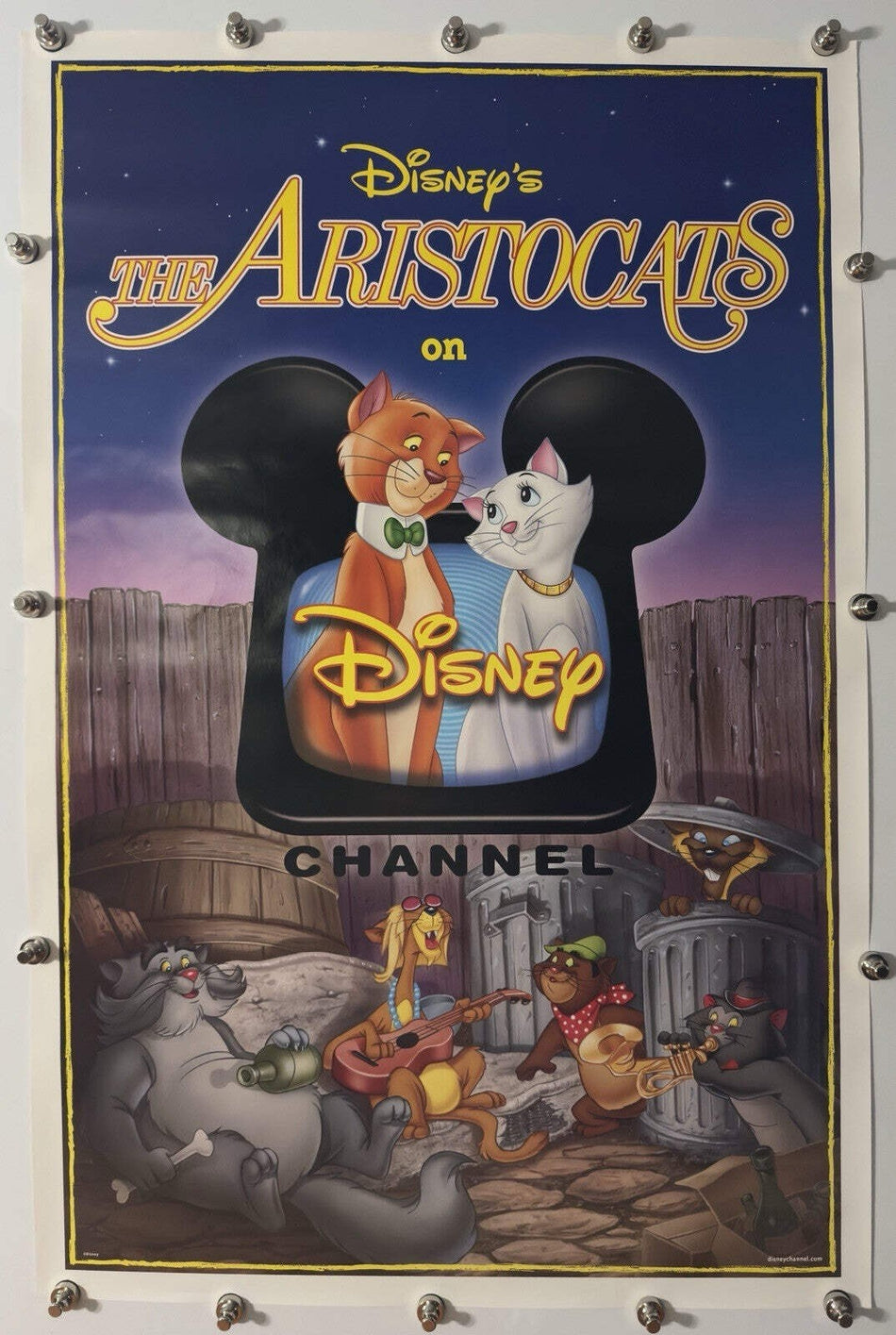 Aristocats - Original Movie Poster - 1970 - Rolled SS