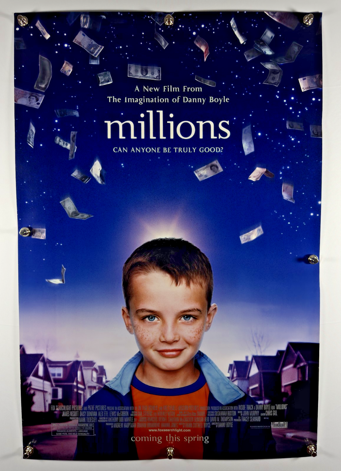 Millions (2004)- Original Movie Poster - 27 x 40 - Rolled DS - ***Very Rare***