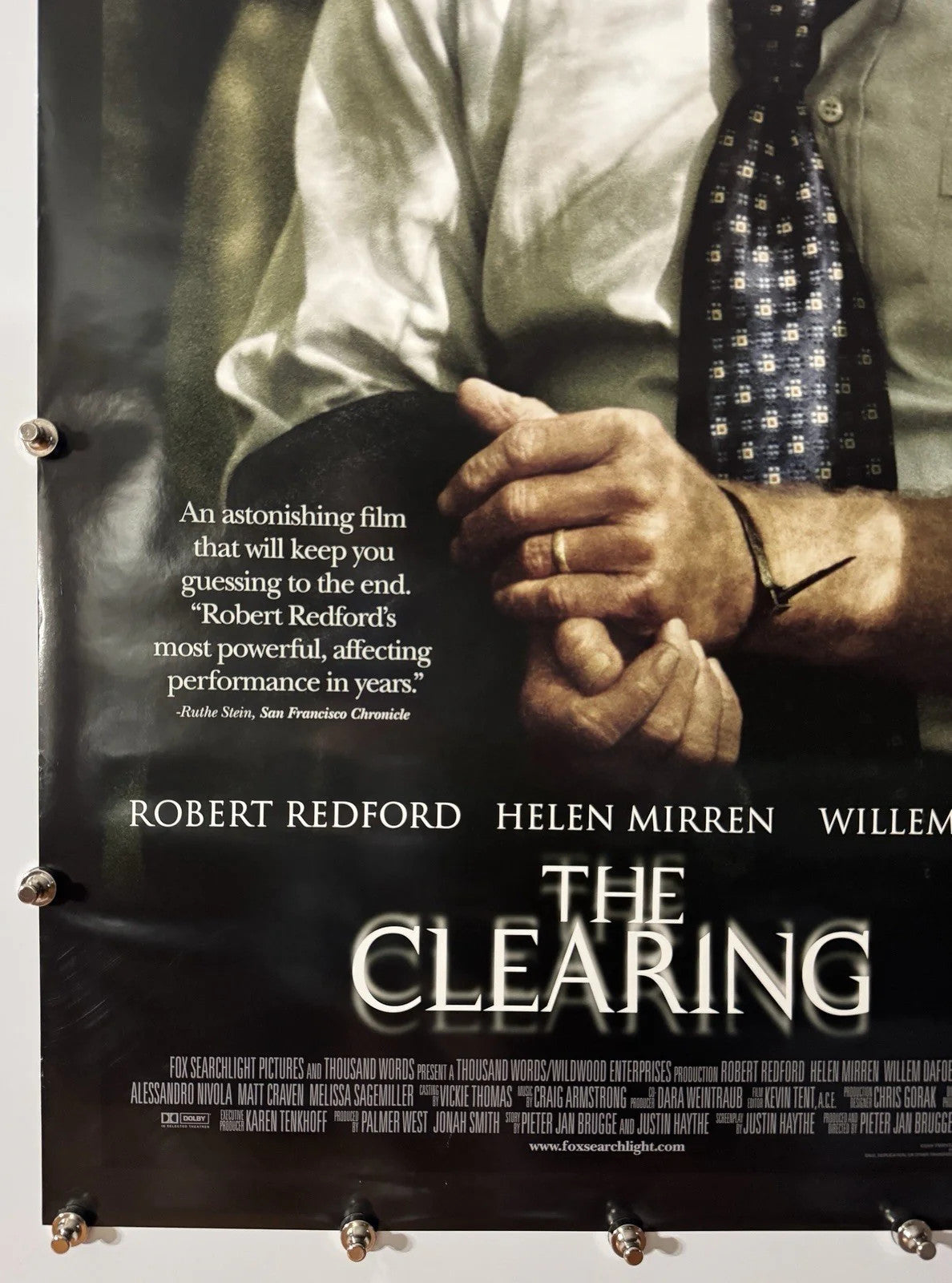 Clearing - Original Movie Poster - 2004 - Rolled DS