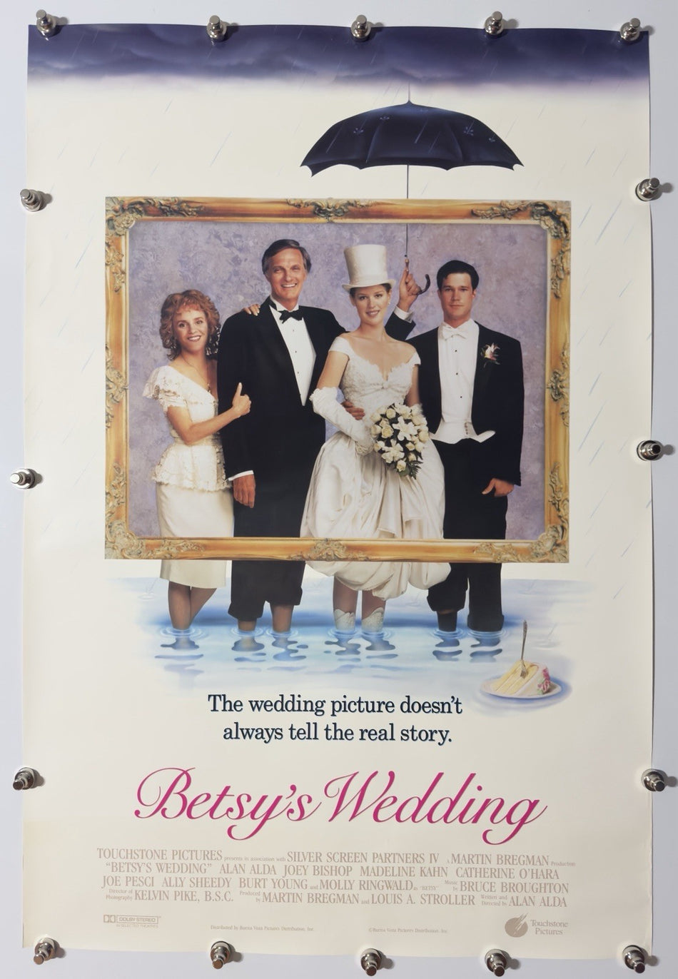 BETSY'S WEDDING 1990 Original Movie Poster 27x40 DS Rolled Molly Ringwald
