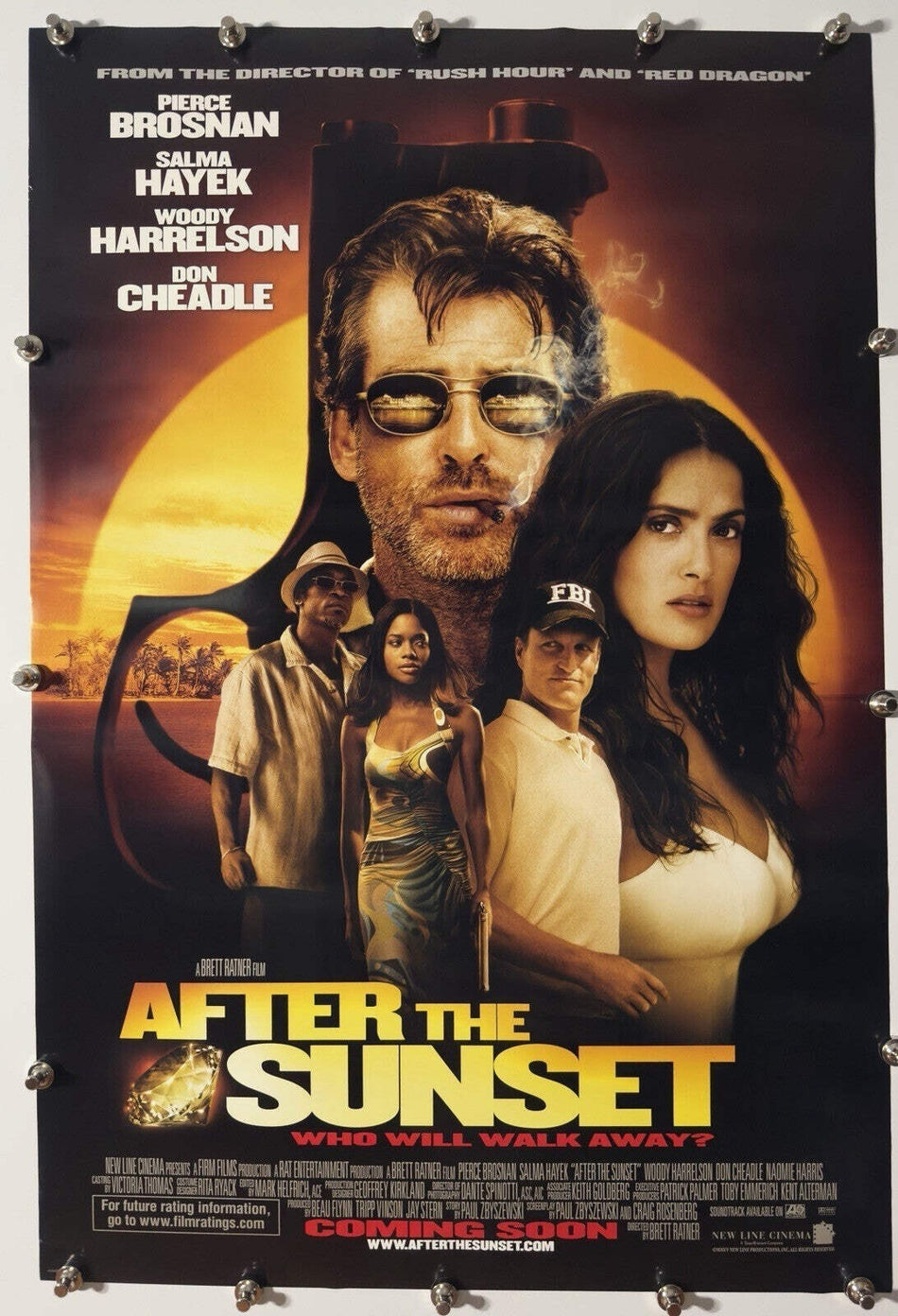 After the Sunset - Original Movie Poster - 2004 - Rolled DS